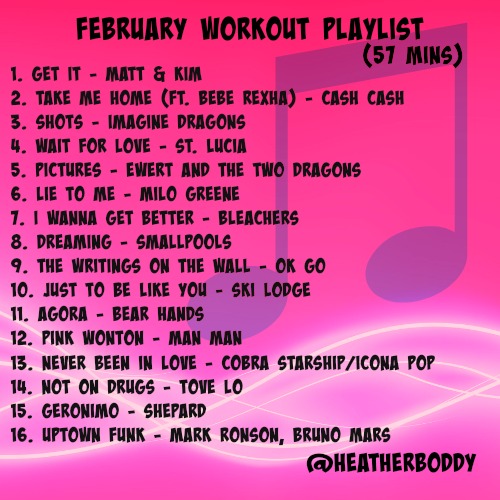 February Playlist